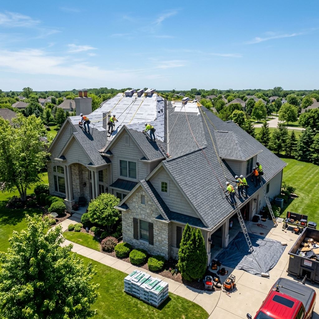 Roof replacement in Birmingham AL