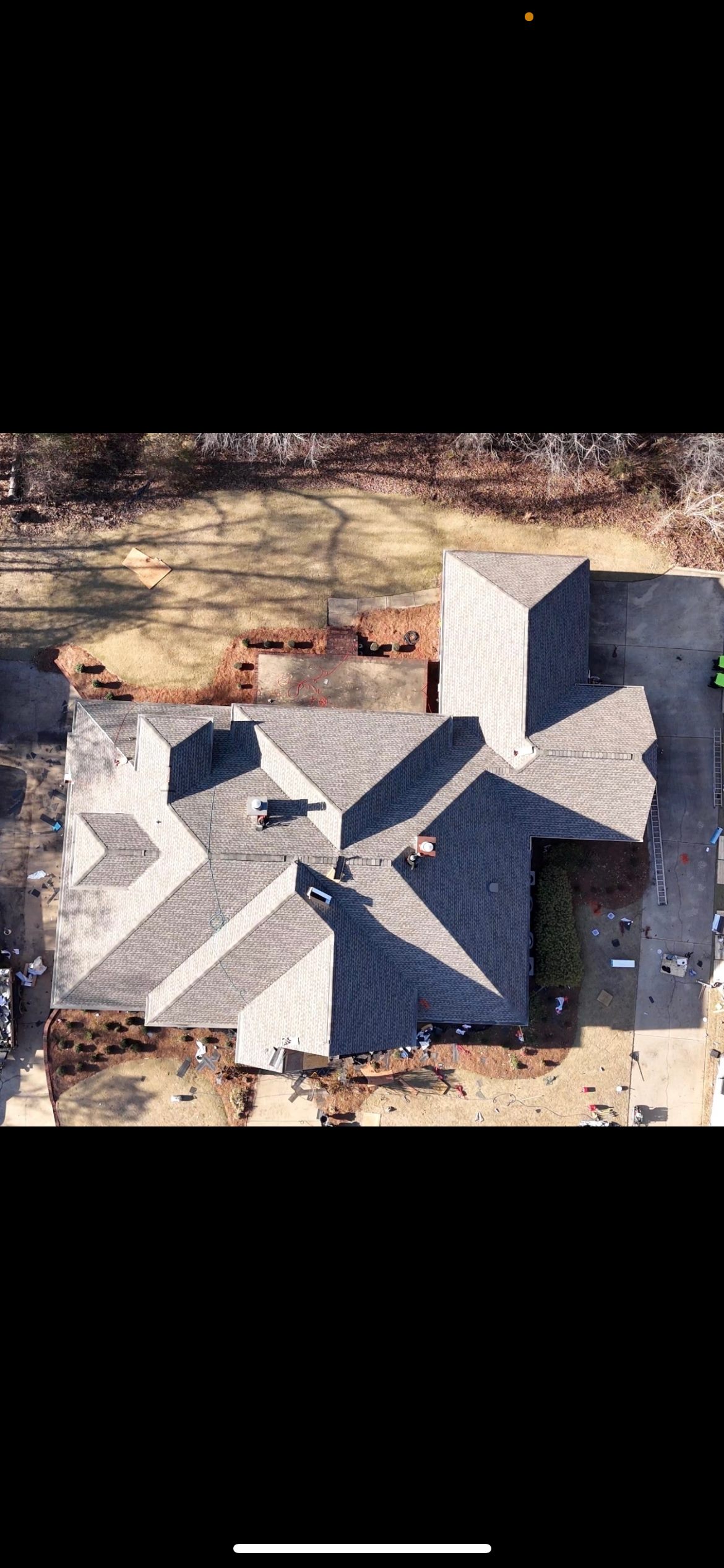 Insurance claim roof replacement by Reeder Roofing